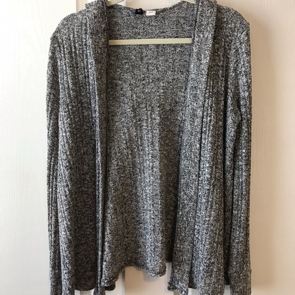 Urban Outfitters light weight grey hooded cardigan - Picture 1 of 3